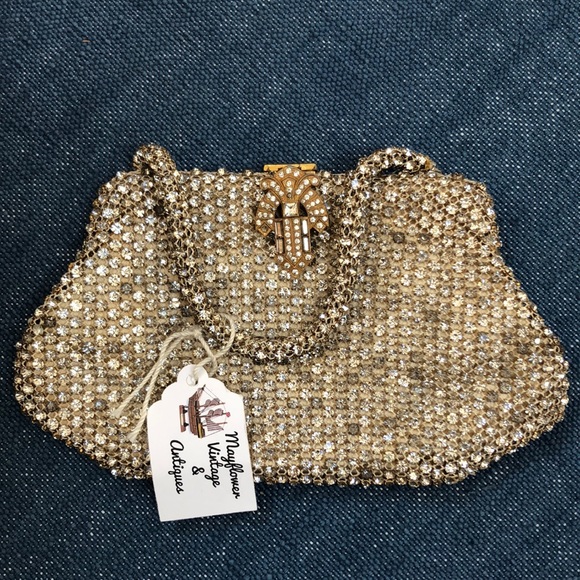 1940s/50s rhinestone evening bag